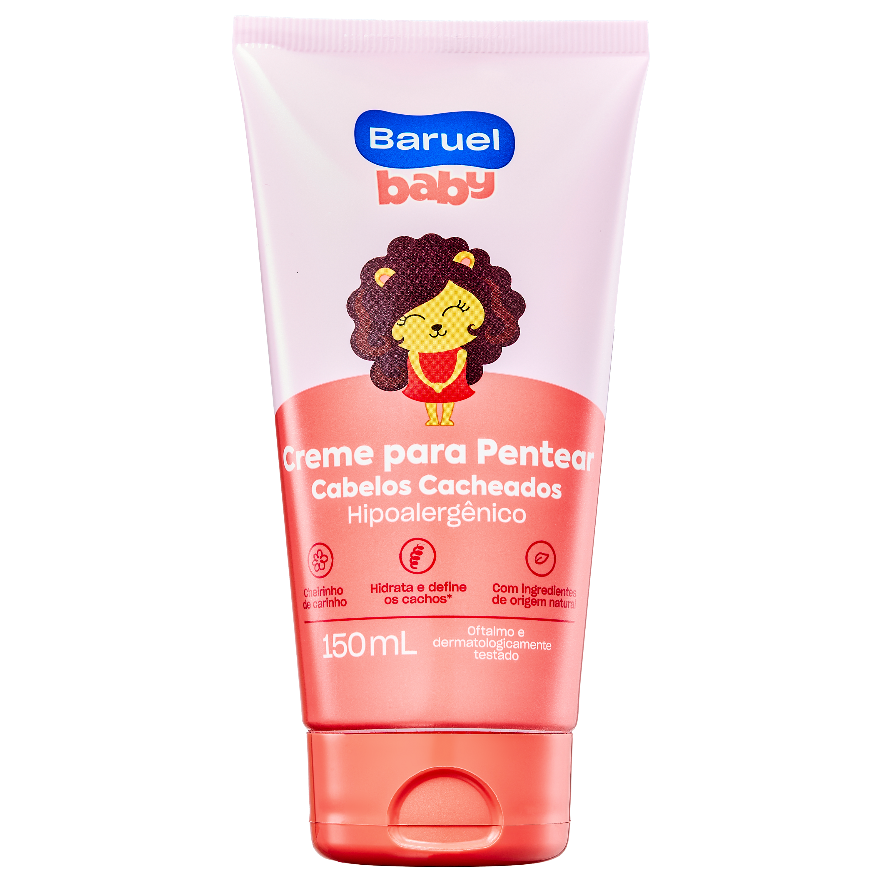 Creme para Pentear Infantil Cabelos Cacheados 150ml