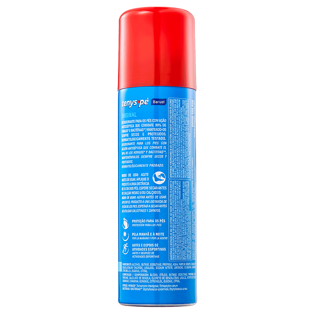 Desodorante para os Pés Aerossol Original 110g / 150ml