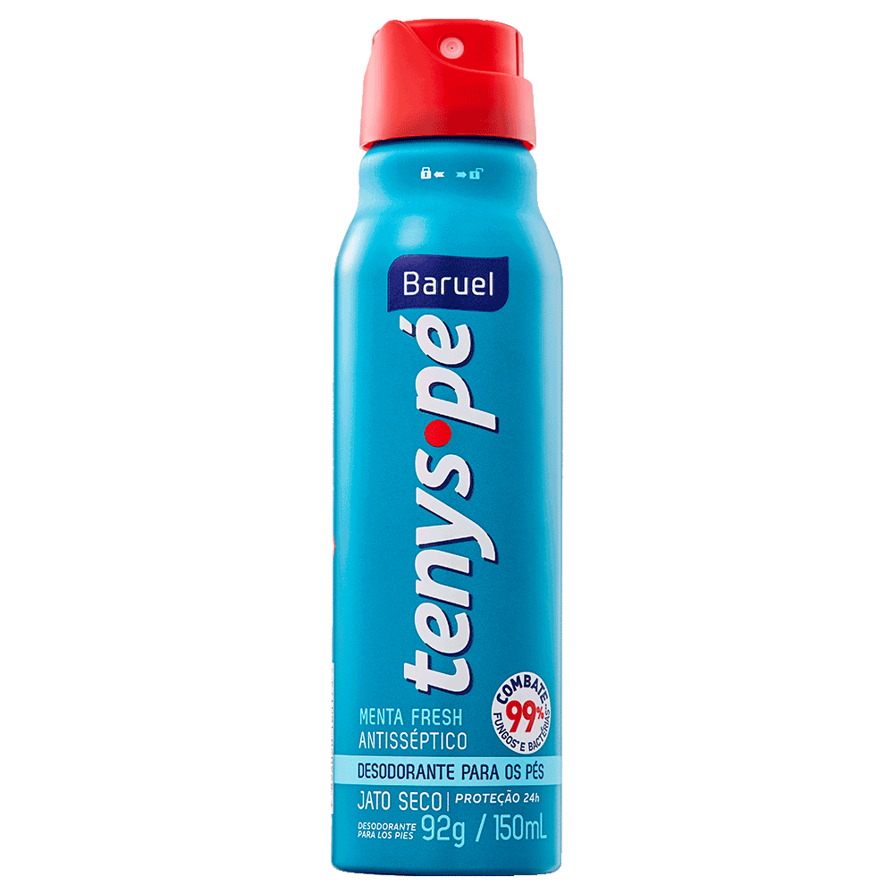 Desodorante para os Pés Jato Seco Menta Fresh 92g / 150ml