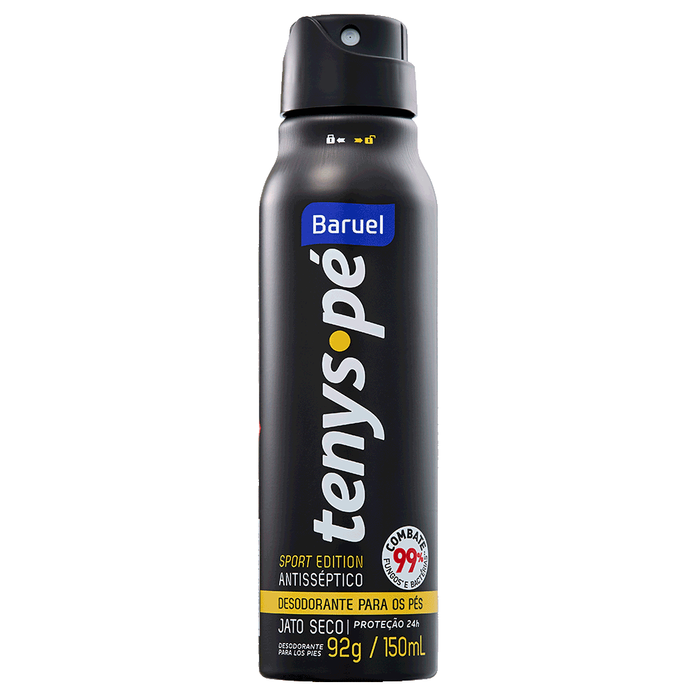 Desodorante para os Pés Jato Seco Sport Edition 92g / 150ml